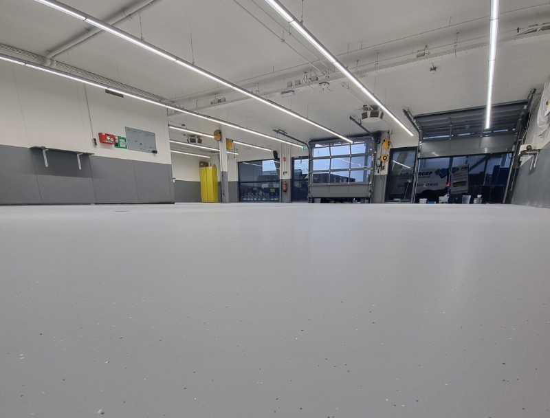 Epoxy gietvloer coating